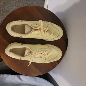 Adidas Cream Sneakers with Subtle Accents